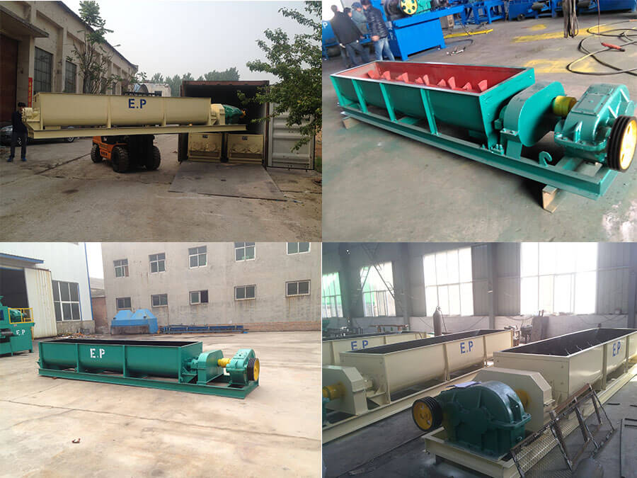 E.P high quality twin shaft mixer