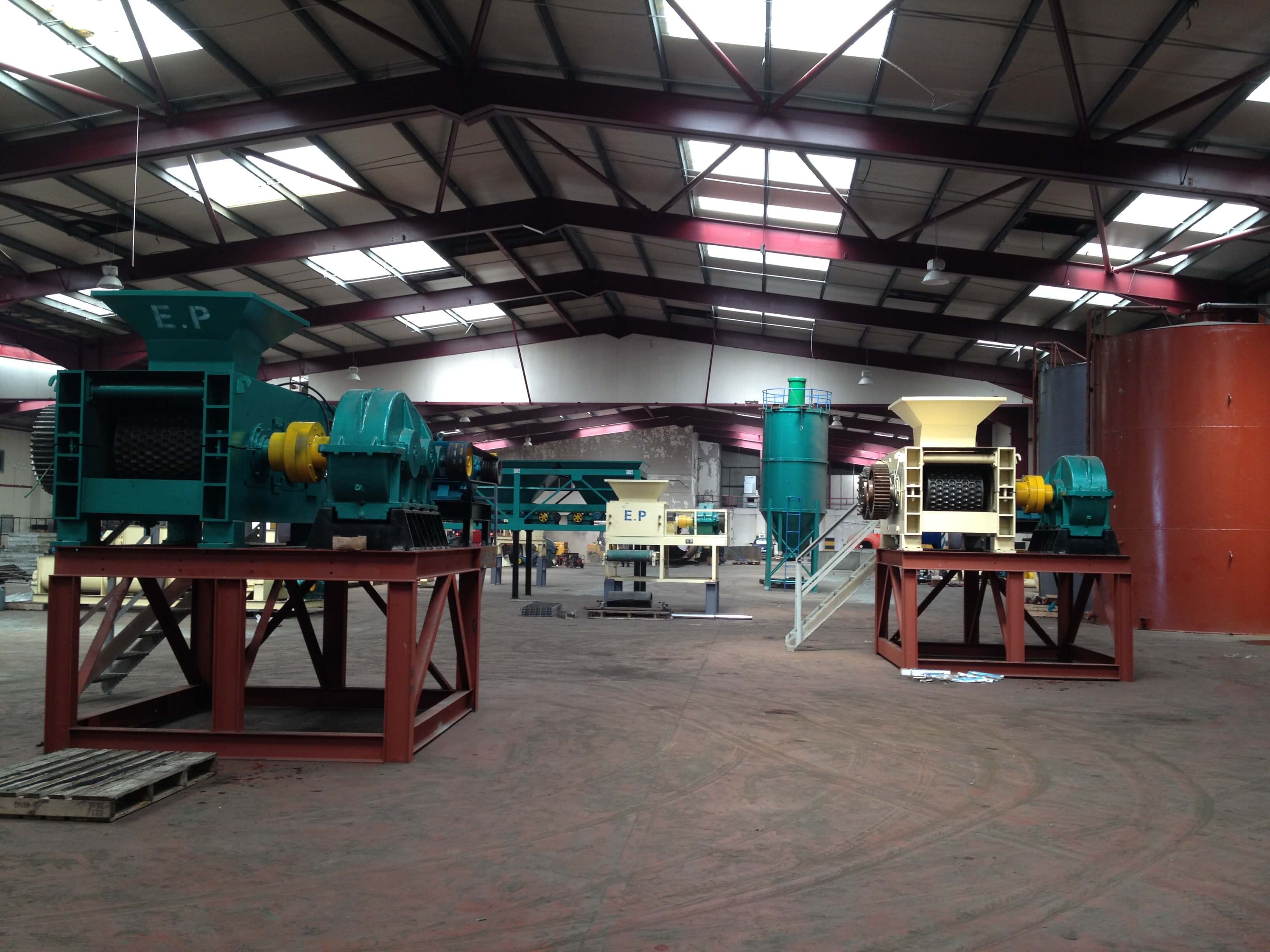 E.P 20T coal briquette production line for Ireland